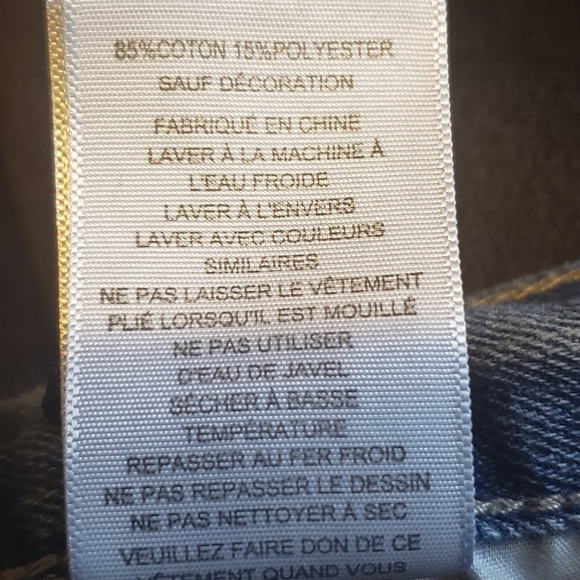 Levi Strauss &Co 505 12 Husky 32x27 Medium Wash Jeans - Picture 11 of 11